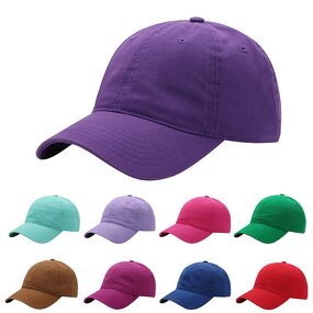6 Panel Dad Hat - Manufacturer - High Quality Candy Color 100% Cotton Low Profile Adjustable Blank