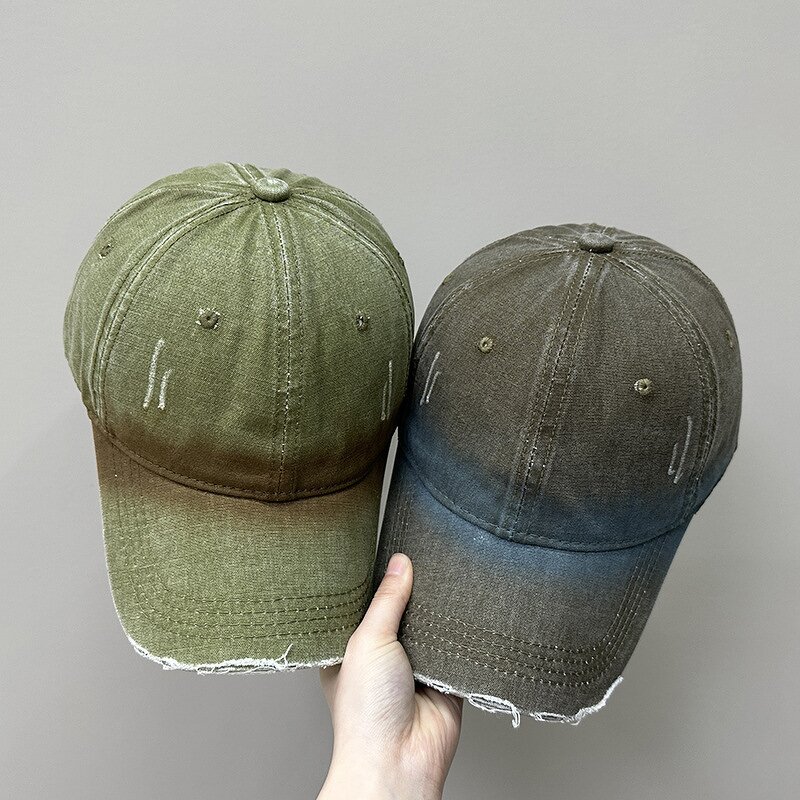 Tie Dye Baseball Cap - Manufacturer - Custom Vintage Washed Distressed Canvas 6 Panel Adjustable