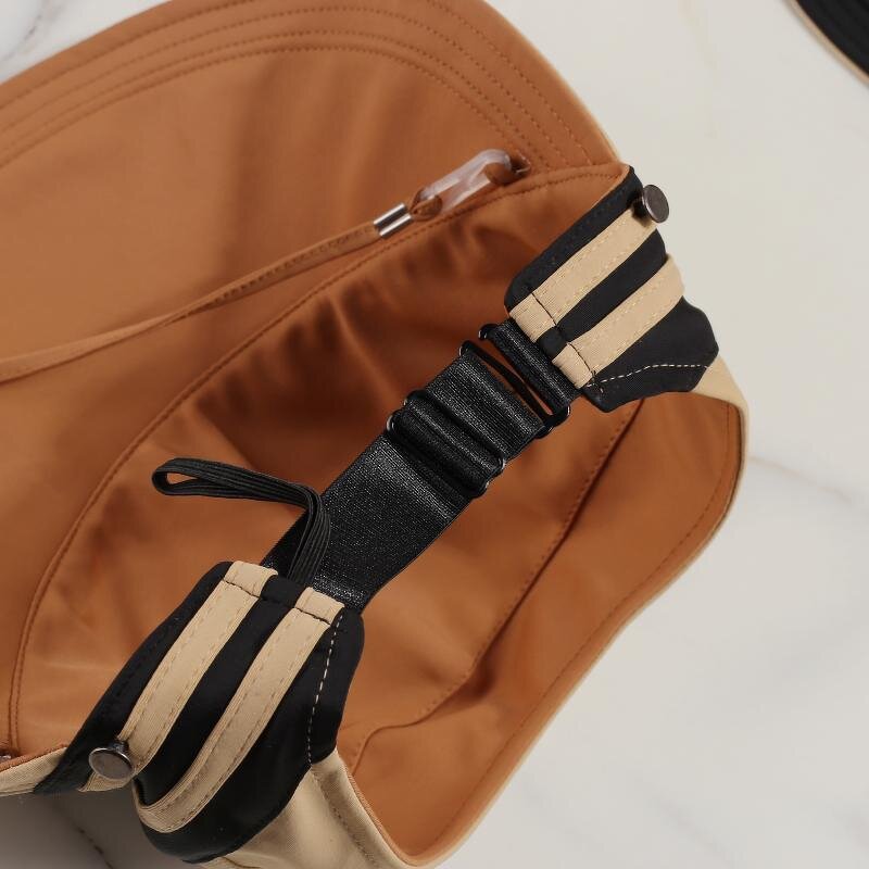 Reversible Sun Visor - Manufacturer - Wholesale Double Sided Wide Brim UPF50+ Ponytail Beach