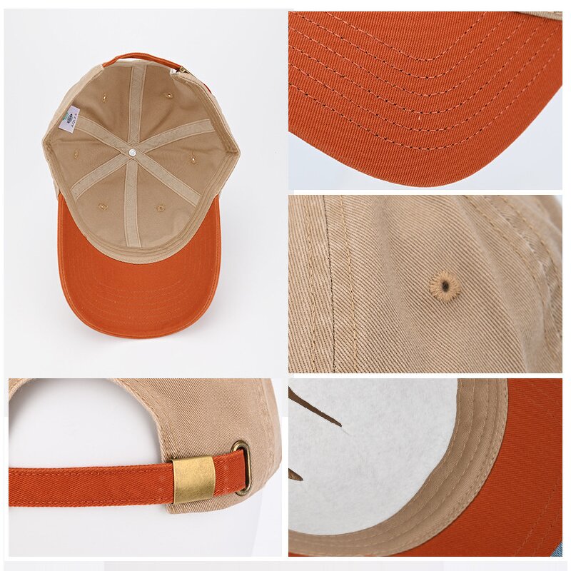 Cotton Baseball Cap - Manufacturer - High Quality Pigment Dyed Two Tone 6 Panel Low Profile