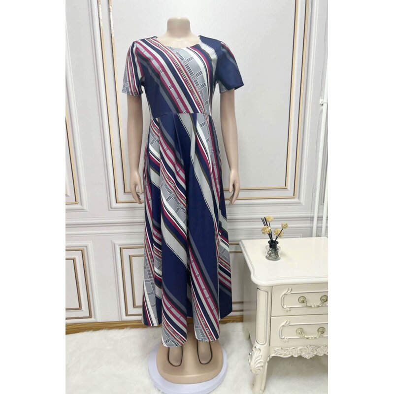 Two Piece Set Manufacturer - African Printed Coat & Dress Plus Size