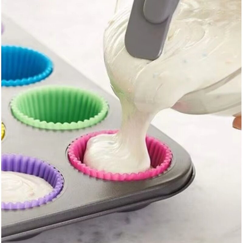 Muffin Mould Manufacturer - 7cm Silicone DIY Baking Cupcake