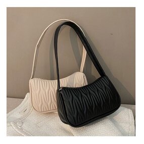 Shoulder Bags Manufacturer - Embossed PU Leather French Underarm