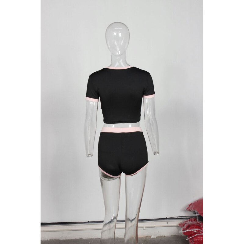 Shorts Set Manufacturer - Two Piece Casual Fitness for Women