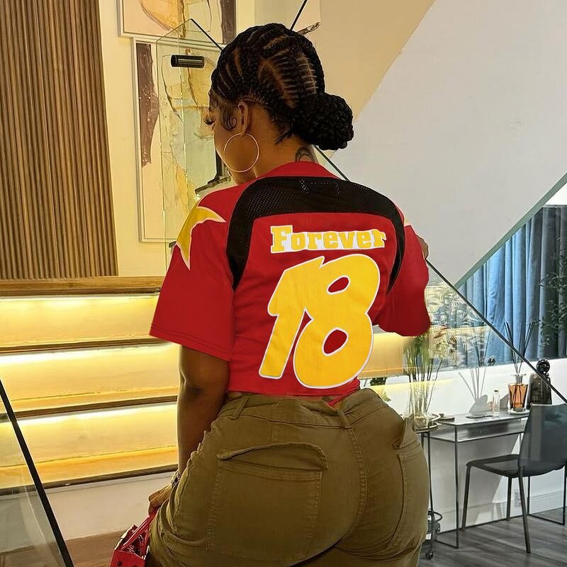 T-Shirt Manufacturer - Short Sleeve Loose Casual Digital Print