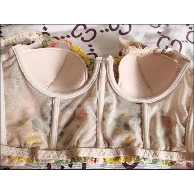 Tank Tops Manufacturer - Lace Sexy Corset Top S-XL