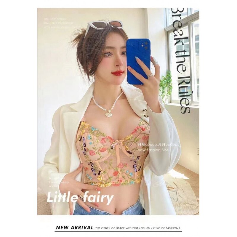 Tank Tops Manufacturer - Lace Sexy Corset Top S-XL