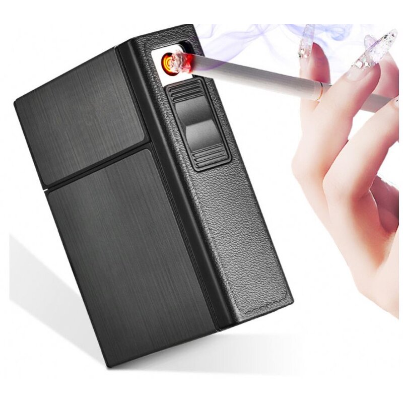 Electronic Lighter Manufacturer - USB Charged Creative Cigarette Box
