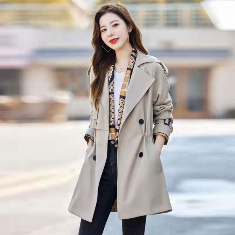 Trench Coat Manufacturer - Designer Plaid Plus Size Luxury