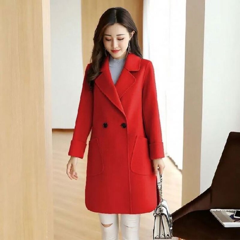 Coat Manufacturer - Fashionable Long Double Button Winter Plus Size