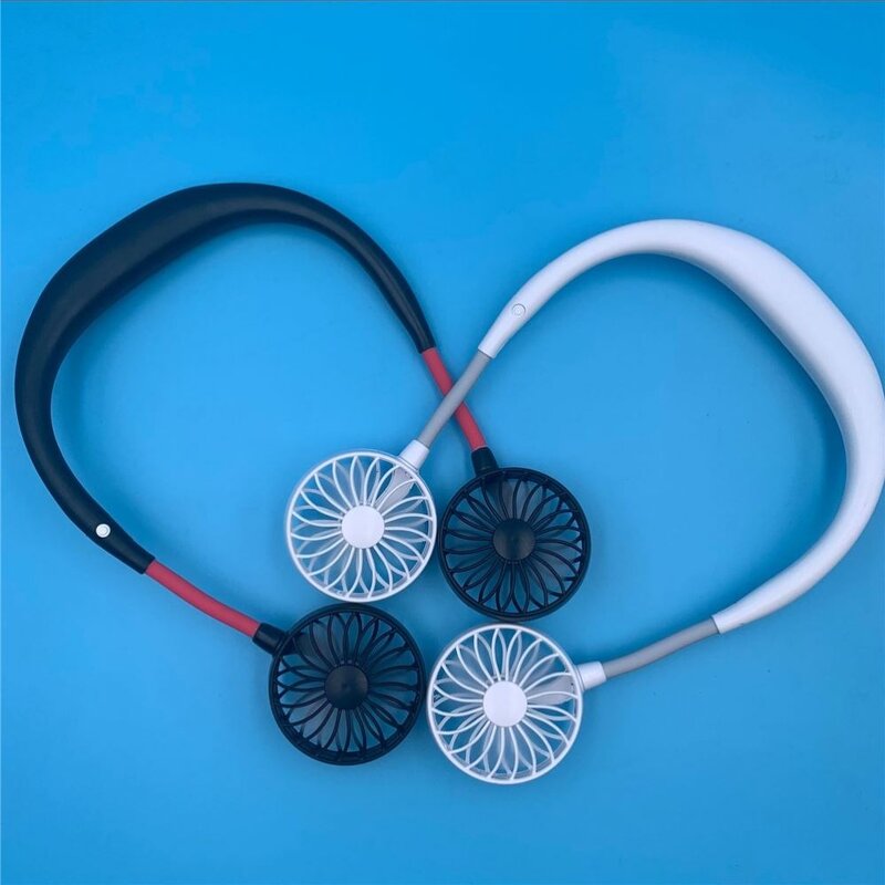 Neck Band Fan Manufacturer - Hands-Free USB Rechargeable Dual Air Cooler