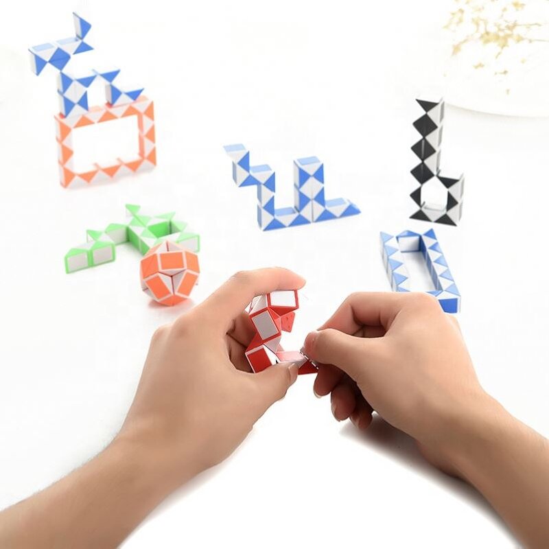 Puzzle Toy Manufacturer - 24 Sections Magic Rulers Twist Cube