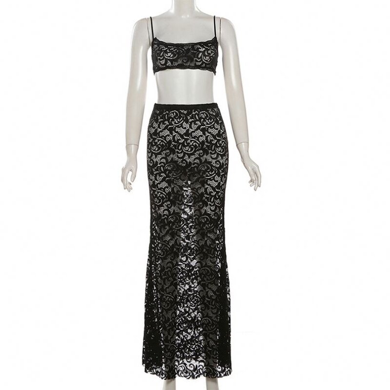 Maxi Skirt Set Manufacturer - Two Piece Lace Sexy Boutique