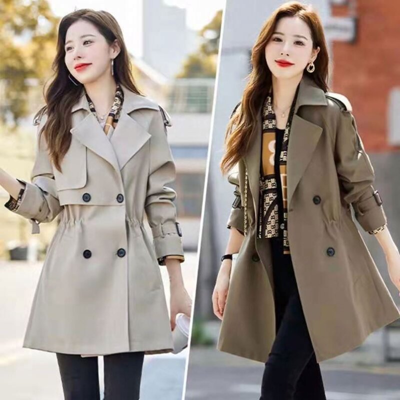 Trench Coat Manufacturer - Designer Plaid Plus Size Luxury