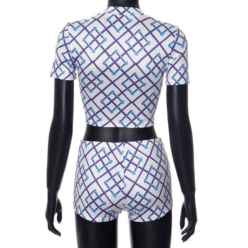 Shorts Set Manufacturer - Beachwear Digital Print 2 Piece