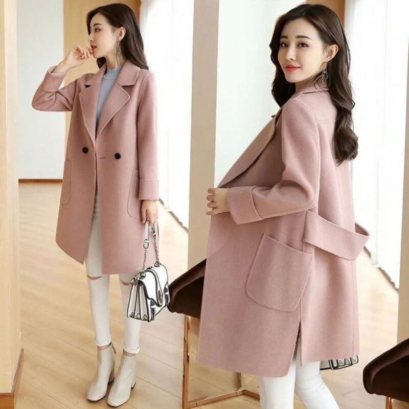 Coat Manufacturer - Fashionable Long Double Button Winter Plus Size