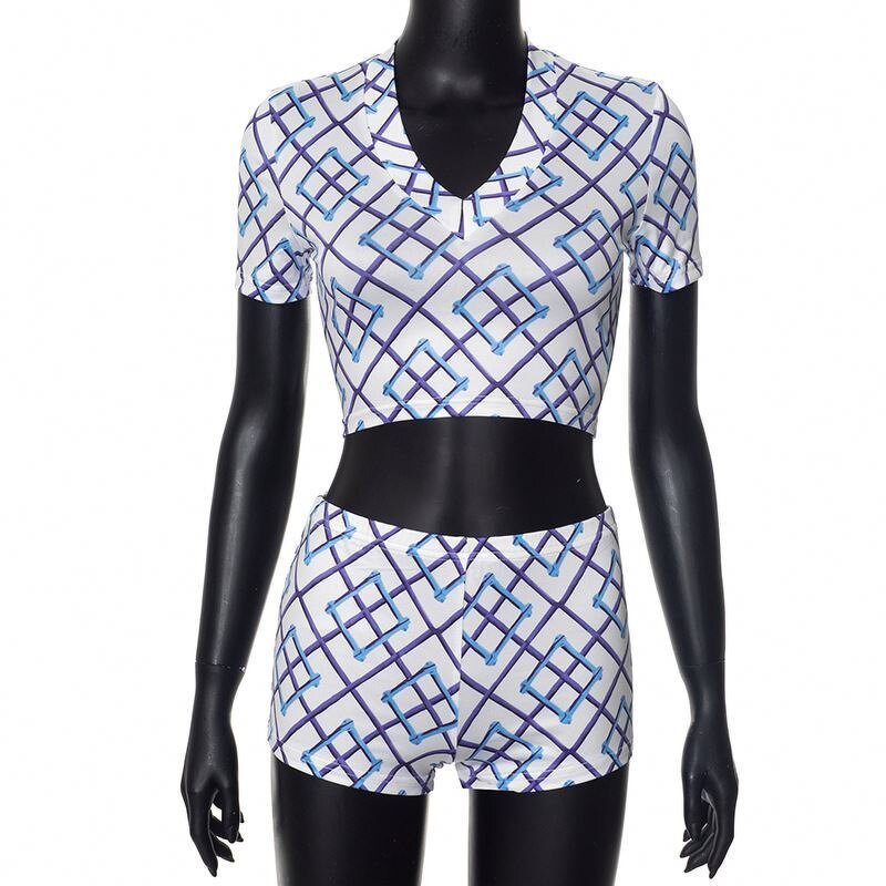 Shorts Set Manufacturer - Beachwear Digital Print 2 Piece