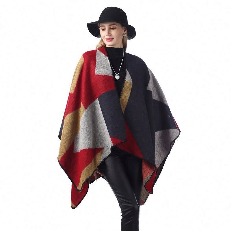 Cardigan Manufacturer - Woolen Big Scarf Casual Long Slim Knitted
