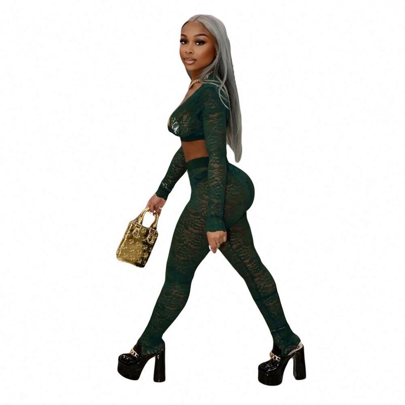 Lingerie Set Manufacturer - Sexy Lace Bra Pajamas Bodysuit Panties