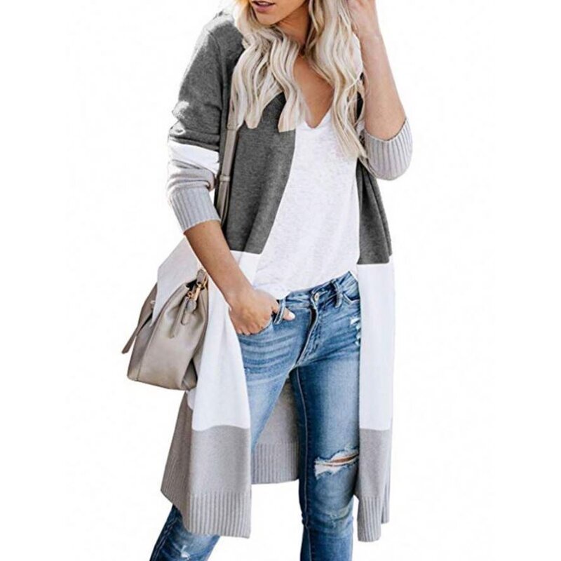 Cardigan Manufacturer - Soft Slim Long Sleeve Elegant Casual Coat