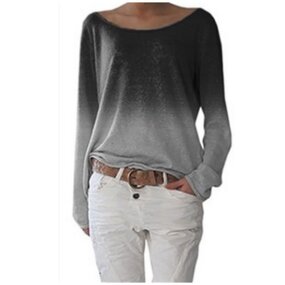 T-Shirt Manufacturer - Long Sleeve Crew Neck Knitted Cotton