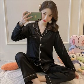 Pajamas Set Manufacturer - Long Sleeve Sleepwear Lady Nightwear