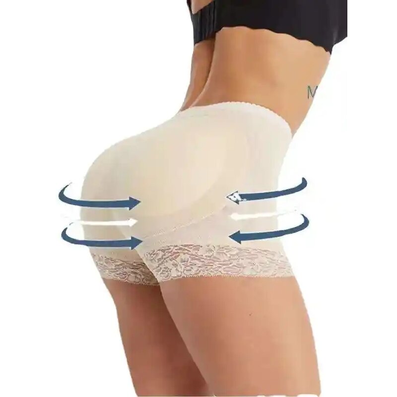 Underwear Manufacturer - Breathable Lace Butt Lifter Padded Seamless