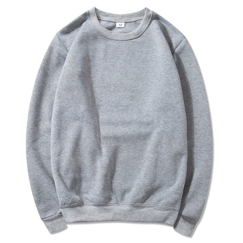 Sweatshirt - Manufacturer - OEM 220G 100% Polyester Blends Solid Autumn Men Women Low MOQ