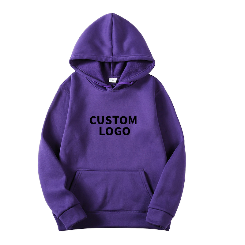 Men's Hoodie - Manufacturer - 100% Cotton Solid Autumn Custom Blank Pullover Digital Print