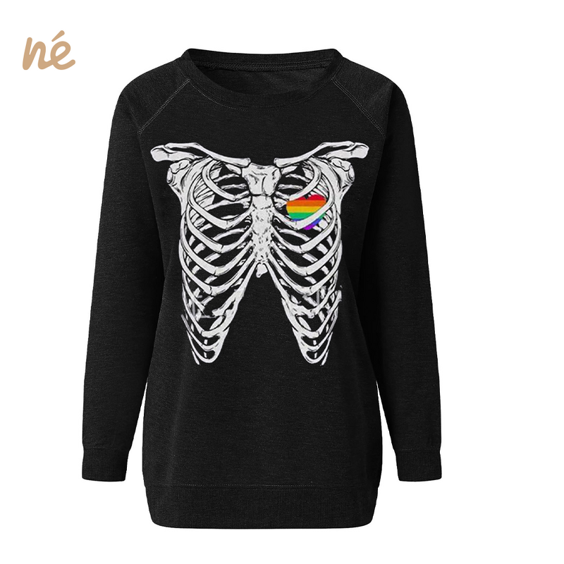 Kids Sweatshirt - Manufacturer - Boys Winter Crew Neck Halloween Clown Character Print