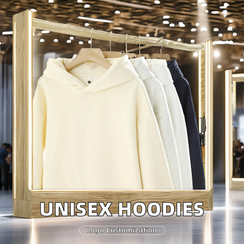 Hoodie - Manufacturer - 500Gsm Heavyweight Cotton Cropped Puff Print Oversized Custom Unisex