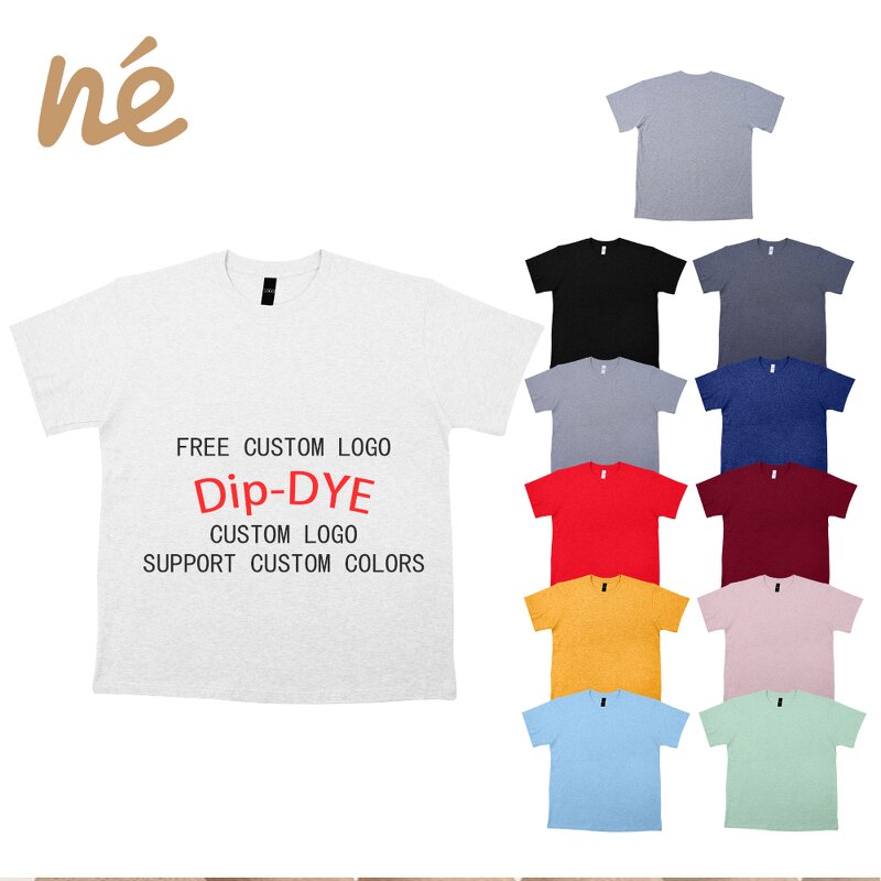 Men's T-Shirt - Manufacturer - NEM OEM 230g Puff Print Cotton Embroidered Oversize Plus Size