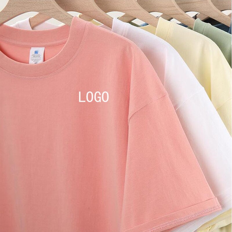 Men's T-Shirt - Manufacturer - NE OEM 230g Puff Print Heavyweight Cotton Plain Oversize Plus