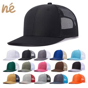 Baseball Cap - Manufacturer - OEM 5 Panel Polyester Cotton Mesh Embroidery Custom Logo Trucker