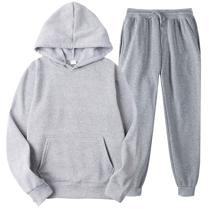Hoodie Pants Set - Manufacturer - OEM Unisex 400-500gsm Cotton Polyester Boxy Crop Heavyweight