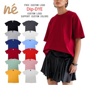 Men's T-Shirt - Manufacturer - NE OEM 260G 100% Cotton Custom Logo Oversized Vintage Casual