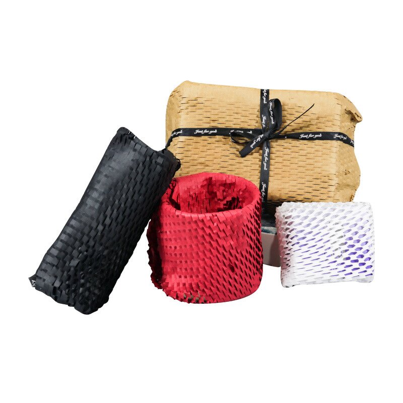 Honeycomb Paper Manufacturer - Kraft Biodegradable White Anti-vibration for Mailer