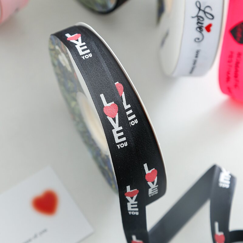 Gift Ribbons Manufacturer - Customization 12mm 100 Yard Black for Flowers