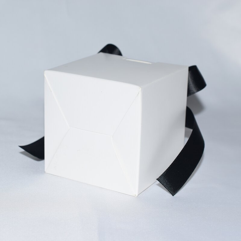 Candy Box Manufacturer - White Cardboard Vintage Small Size Custom Logo