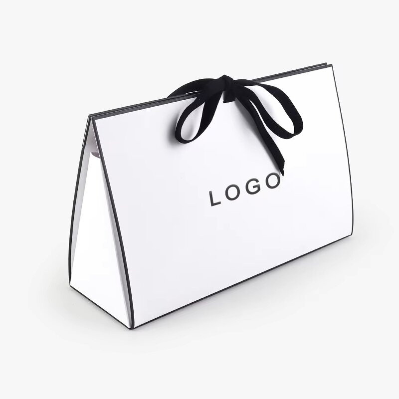 Clothing Boxes Manufacturer - White Cardboard Foldable Personal Logo