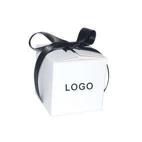 Gift Box Manufacturer - Square White Custom Fold Packaging for Guest