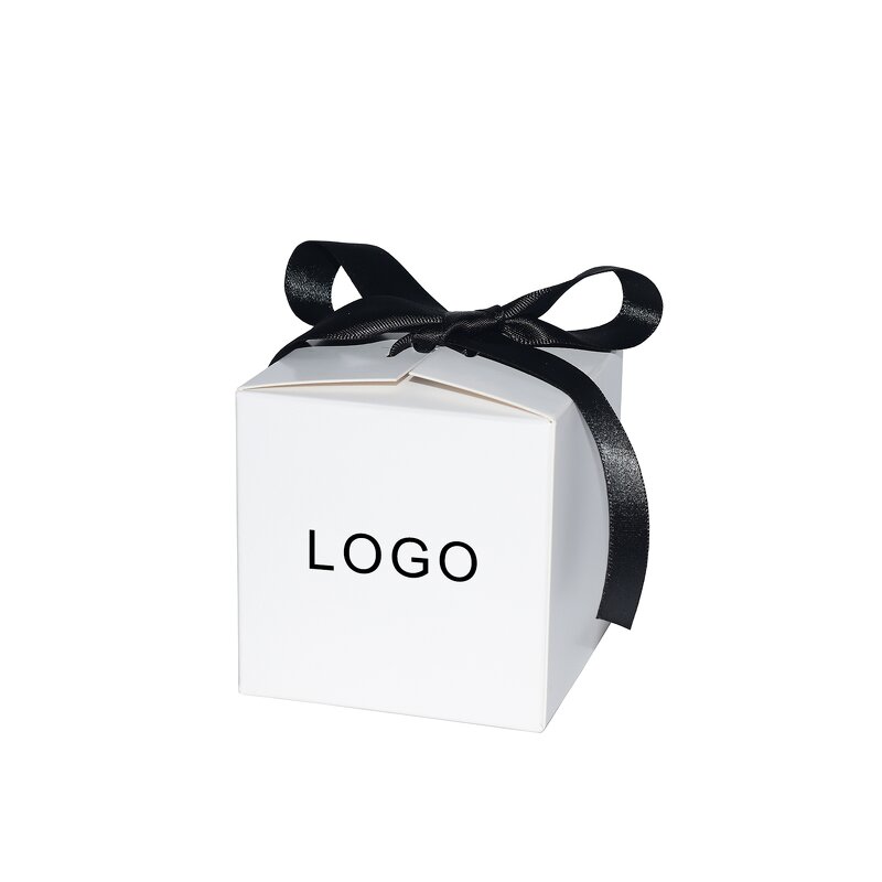 Candy Box Manufacturer - White Cardboard Vintage Small Size Custom Logo