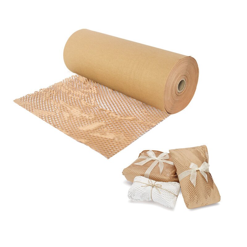 Honeycomb Wrapping Paper Manufacturer - Kraft Biodegradable Anti-vibration for SKIN CARE