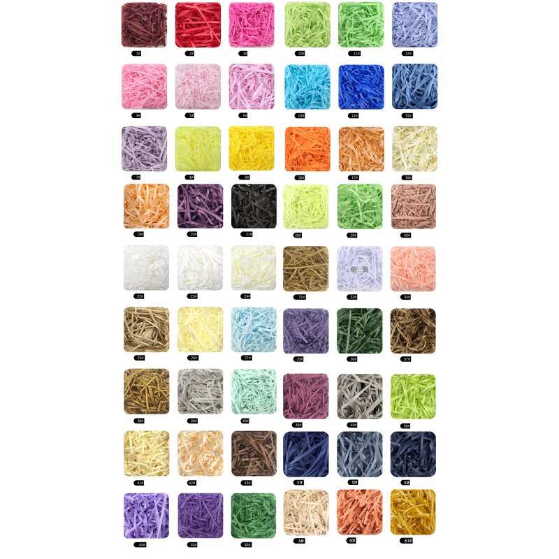 Shredded Paper Manufacturer - Rayon Raffia Gift Decoration Filling