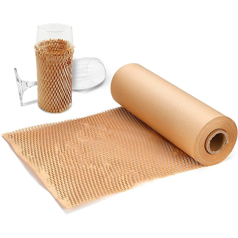 Honeycomb Wrapping Paper Manufacturer - Kraft Biodegradable Anti-vibration for SKIN CARE