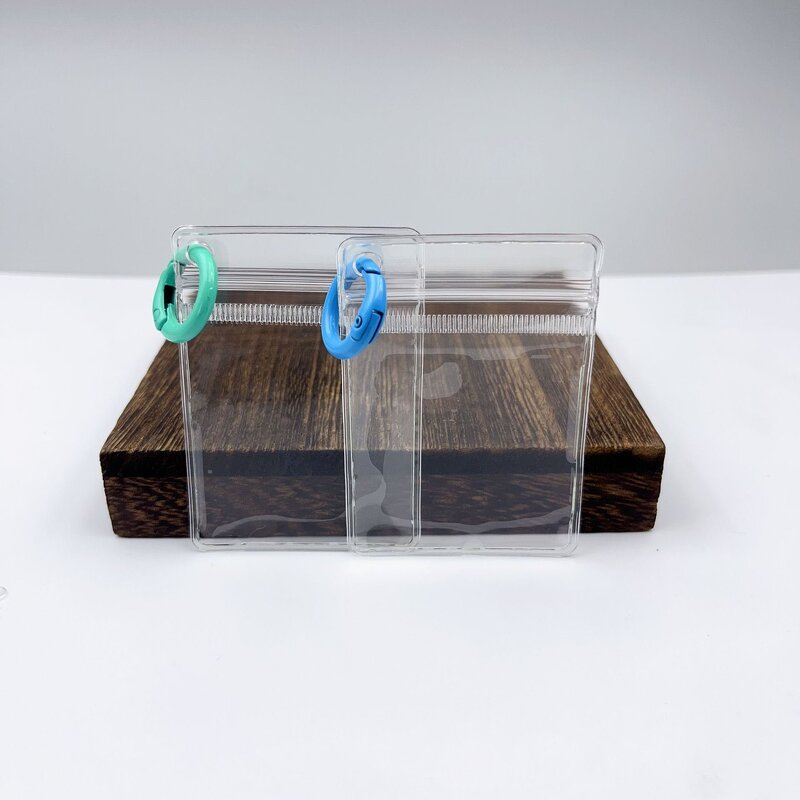 Zipper Bag Manufacturer - Transparent PVC for Jewelry Accessories with Key Rings