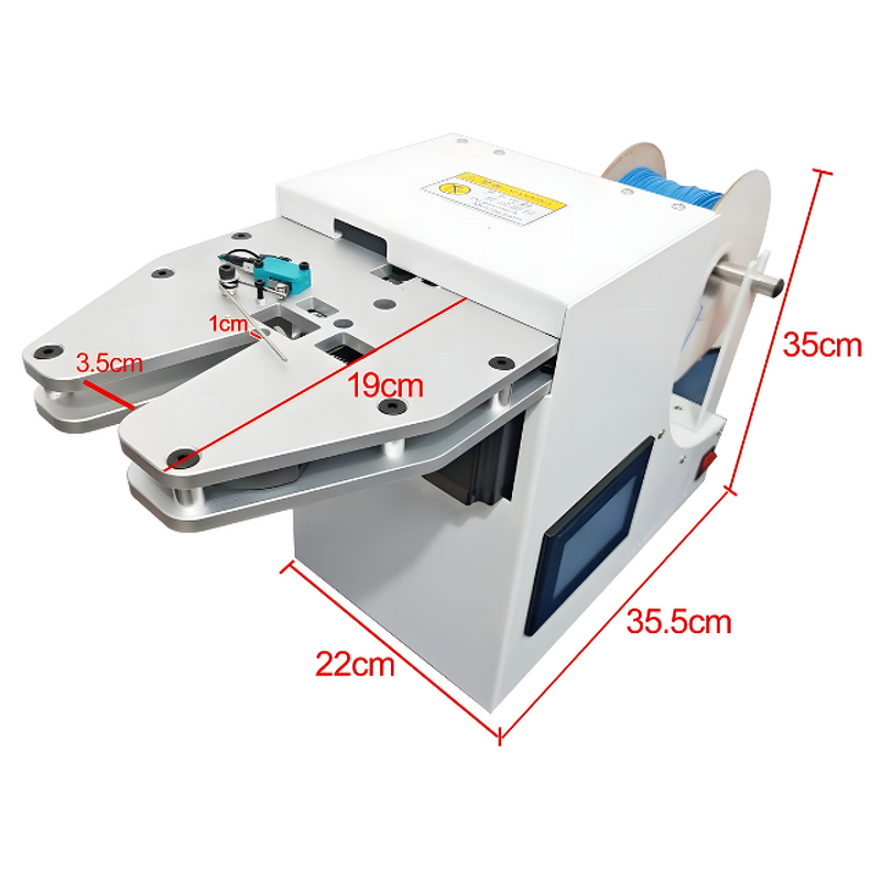 Lollipop Twist Tie Machine - Manufacturer - Semi-Automatic Bakery Bread Bag Metal Wire Plastic Paper