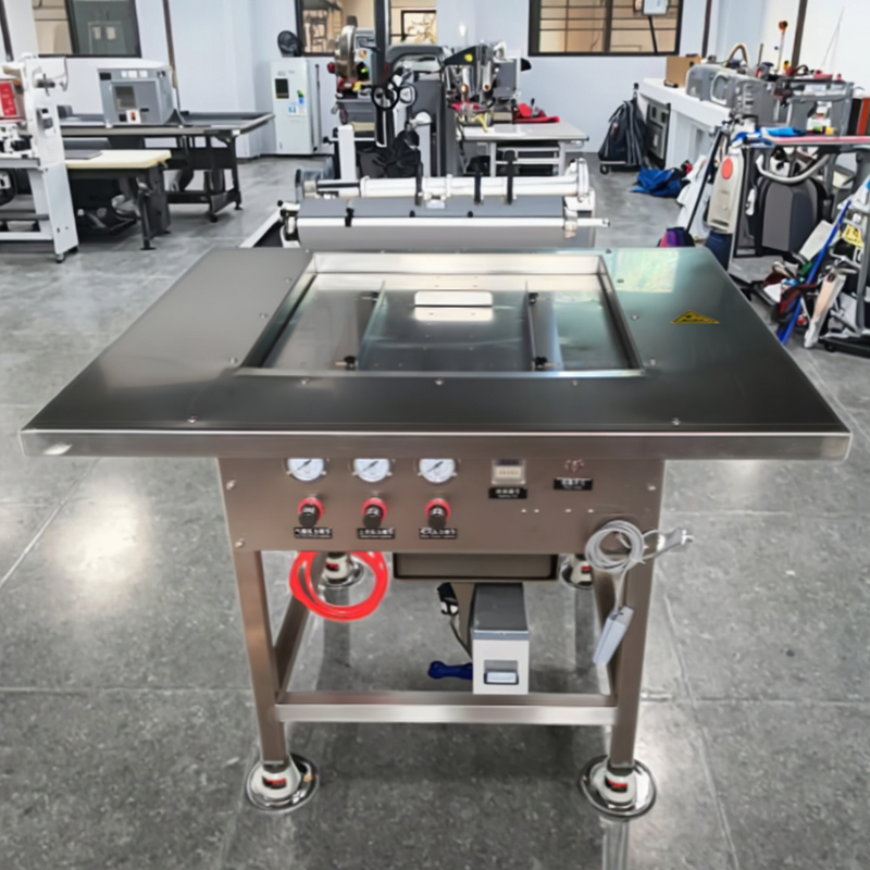 Pneumatic Bagging Machine - Manufacturer - Semi-Automatic Motor Driven Clothes Packaging Equipment