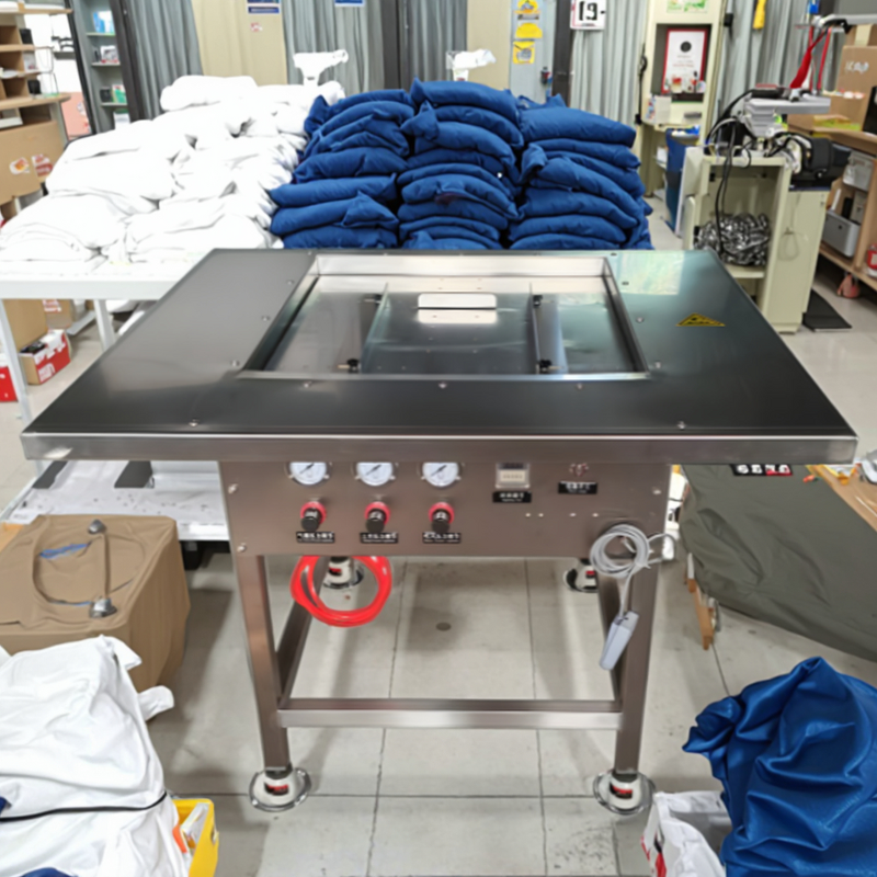 Pneumatic Bagging Machine - Manufacturer - Semi-Automatic Motor Driven Clothes Packaging Equipment