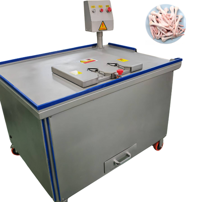 Chicken Feet Cutting Machine - Manufacturer - Automatic Claw Paws Cutter Poultry Slaughtering